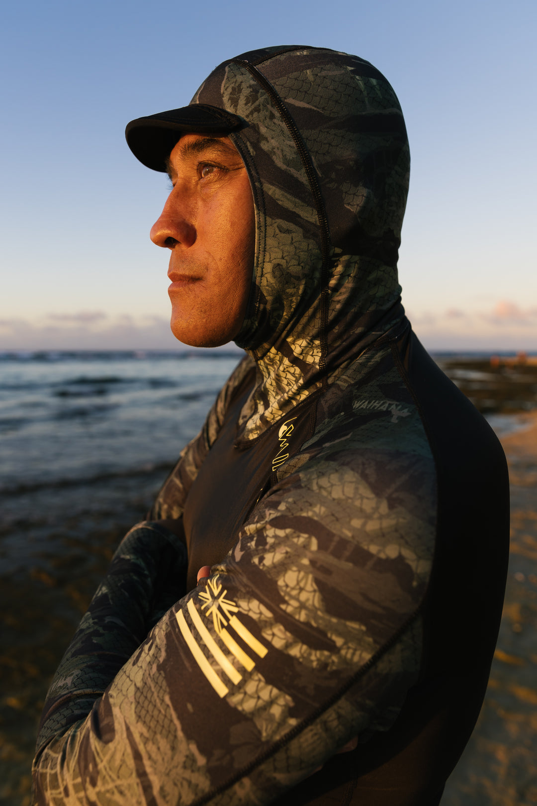 Tropicam Hooded Surf Rashguard