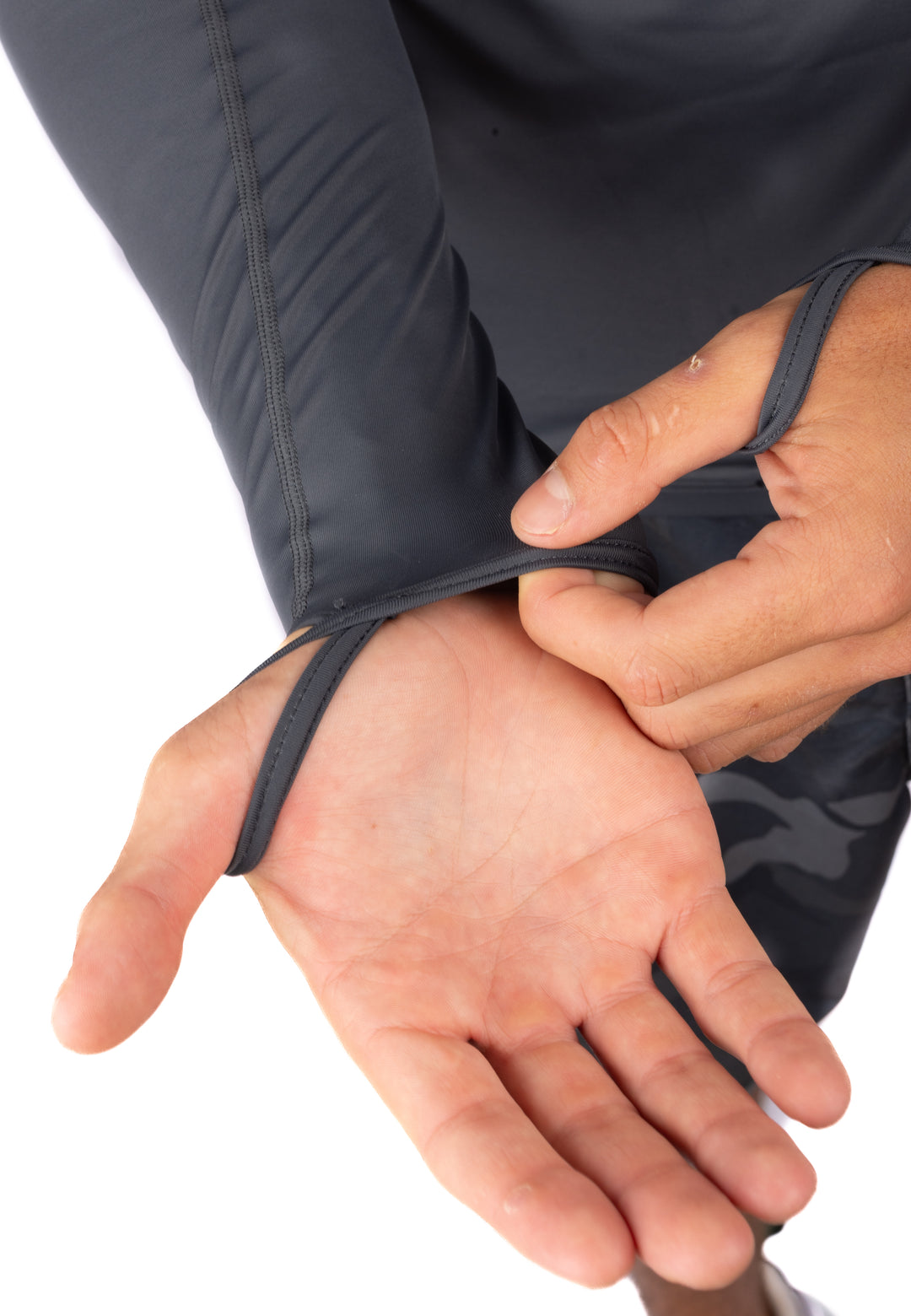 Anthracite Carvico Hooded Surf Rashguard