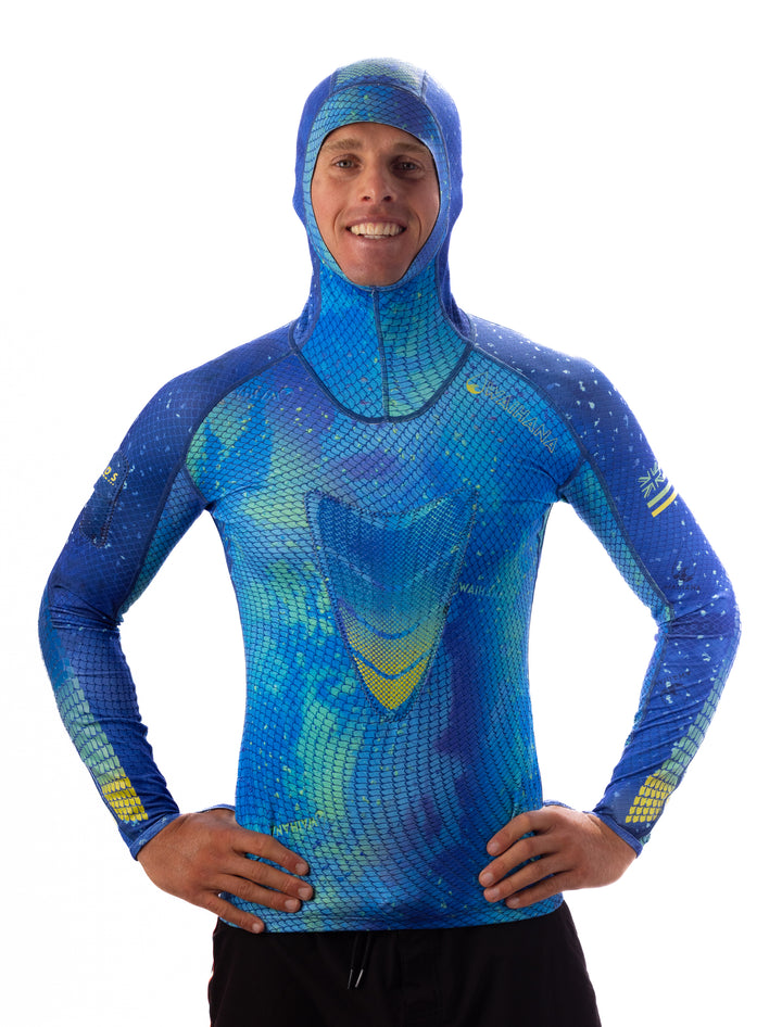 Kajiki Hooded Spearfishing Rash Guard