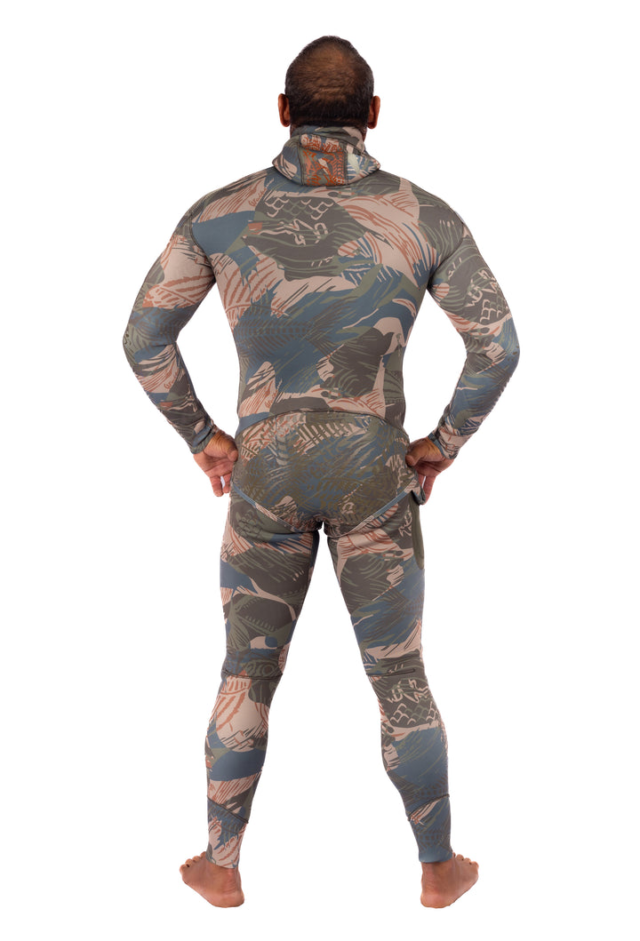 Men’s Hawaiian Brushstroke Spearfishing 3.5mm Wetsuit