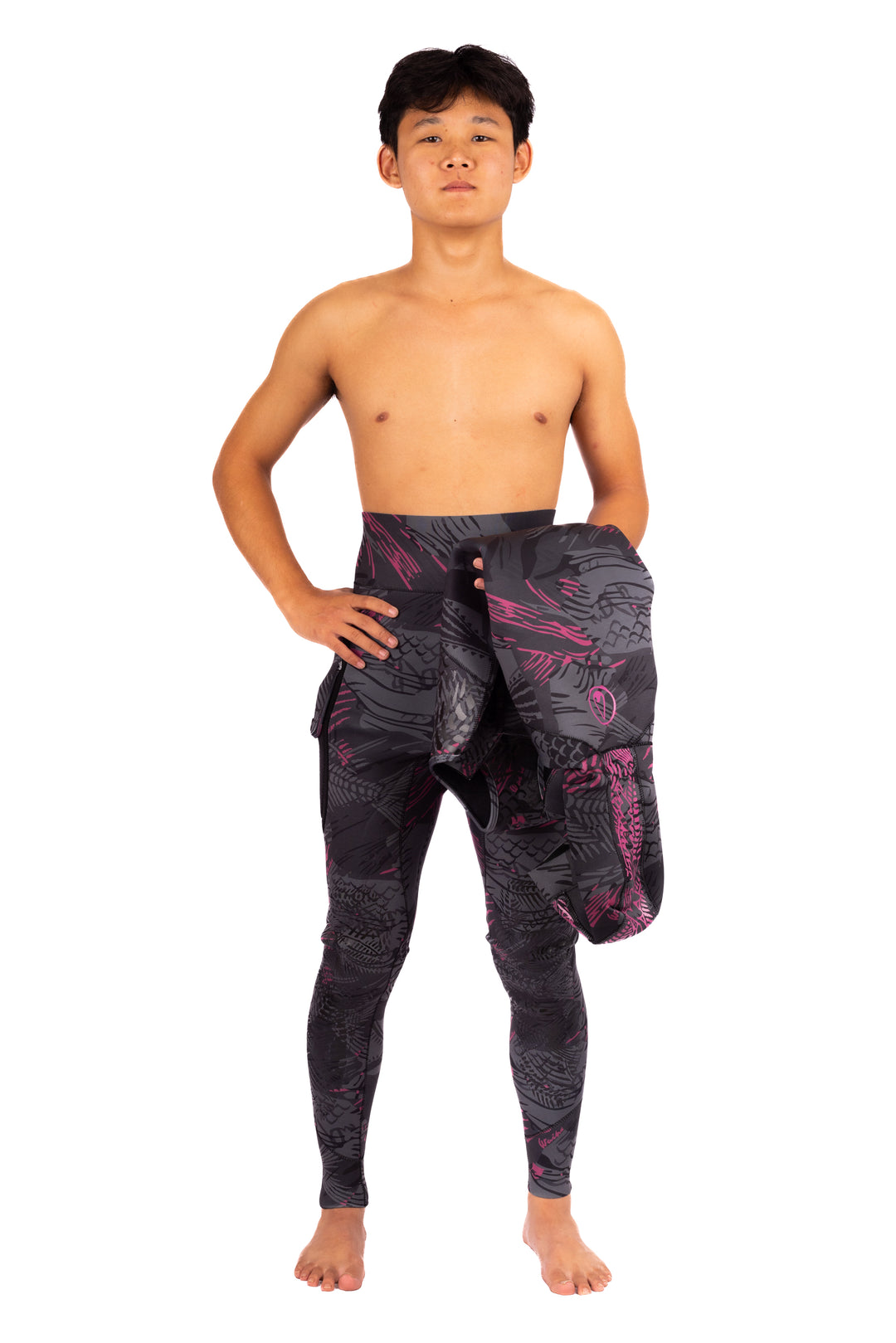 Men’s Pink Fishbone Spearfishing 1.5mm Wetsuit