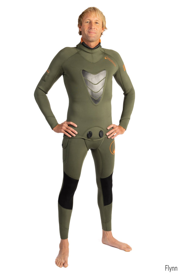 Men's Ranger Green Essentials Pro 3.0mm Wetsuit